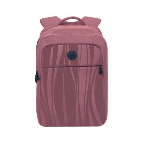 229497, Рюкзак GRIZZLY молодежный, 2 отд., с карманом для ноутбука, темно-розовый, 40x28x16 см, RD-044-1/1 - фото 2