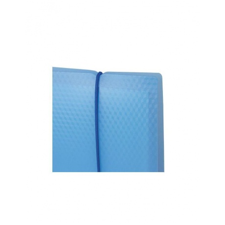 Тетрадь на кольцах А5 (175х220 мм), 120 л., пластиковая обложка, клетка, с фиксирующей резинкой, BRAUBERG, синяя, 403567 - фото 8