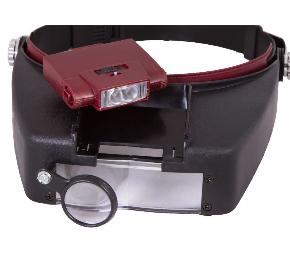 Лупа налобная Levenhuk Zeno Vizor H2 - фото 7