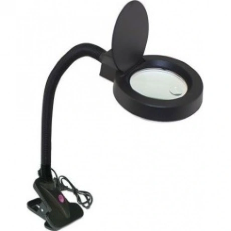 Лупа-лампа Kromatech бестеневая 2/20x, 85 мм, с прищепкой и подс...