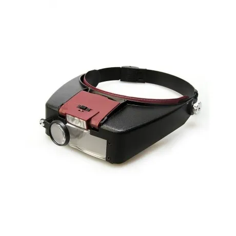 Лупа налобная Veber 1,8x/2,3x/3,7x/4,8x, 88x29 мм, с подсветкой ...