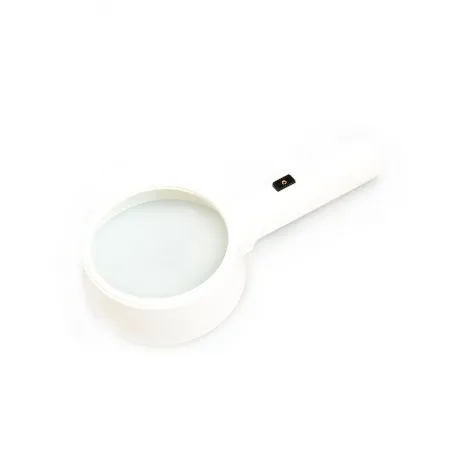 Лупа на ручке Veber 3x, 80 мм, с подсветкой (8078-1)