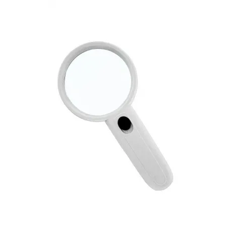 Лупа Kromatech ручная круглая 4х, 65 мм, с подсветкой (2 LED), б...