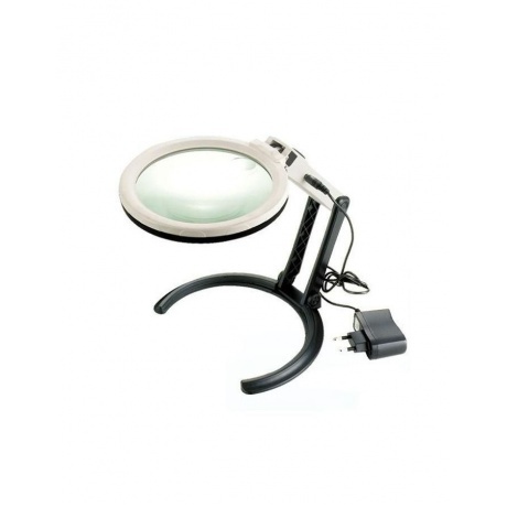 Лупа Kromatech настольная 2/5x, 120 мм, складная, с подсветкой (...