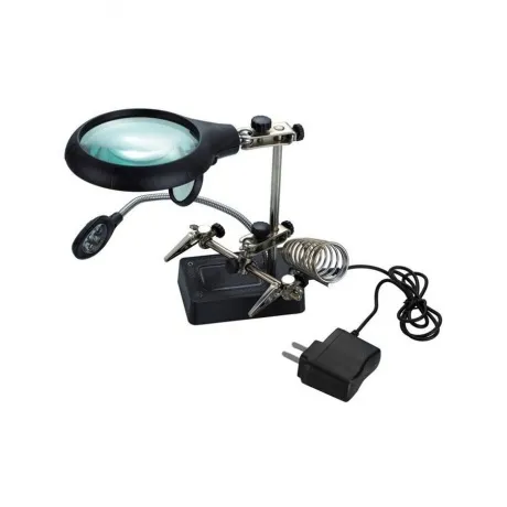 Лупа Kromatech настольная 2,5x/7,5x/10x, 34/90 мм, с держателем ...