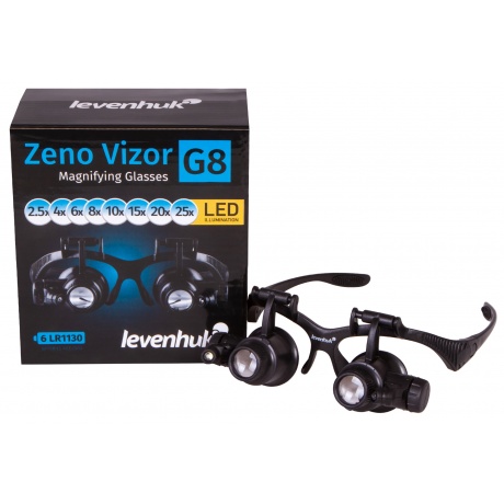 Лупа-очки Levenhuk Zeno Vizor G8 - фото 5