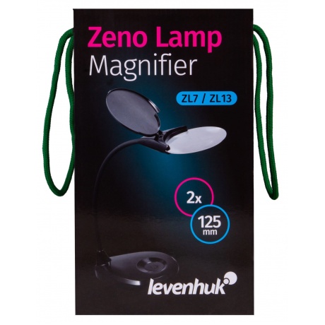 Лупа-лампа Levenhuk Zeno Lamp ZL7, черная - фото 7