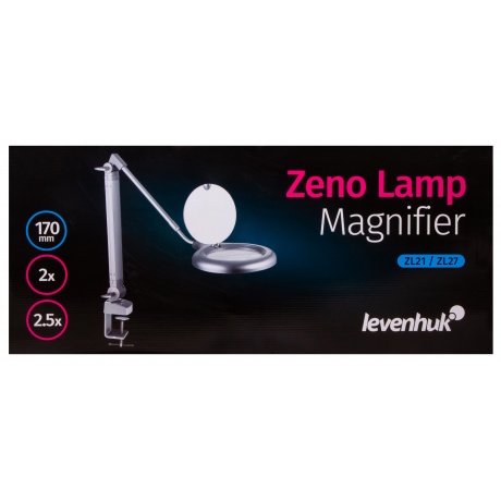 Лупа-лампа Levenhuk Zeno Lamp ZL21 LUM - фото 5