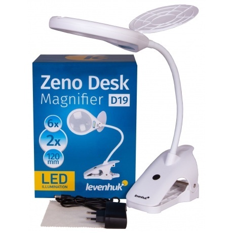 Лупа настольная Levenhuk Zeno Desk D19 - фото 2