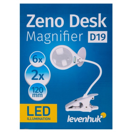Лупа настольная Levenhuk Zeno Desk D19 - фото 4