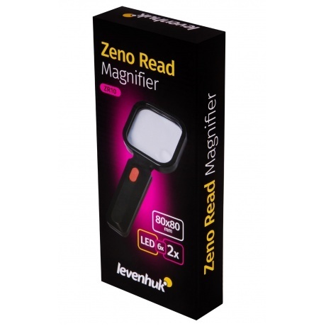 Лупа для чтения Levenhuk Zeno Read ZR10, черная - фото 9