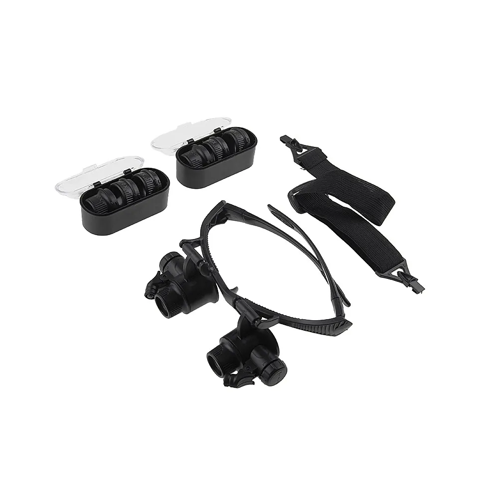 Лупа-очки Veber 9892G (10х, 15х, 20х, 25х) - фото 4