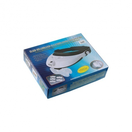 Лупа налобная с подсветкой Veber 81001-G (26202) - фото 8