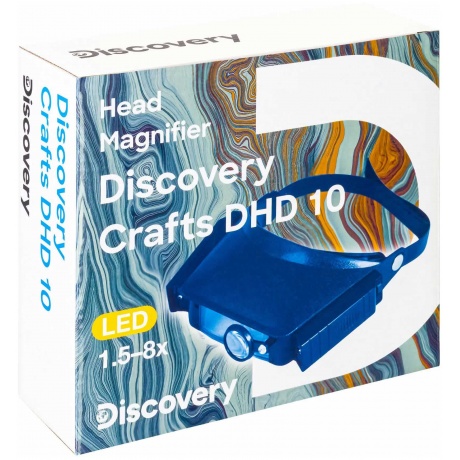 Лупа налобная Discovery Crafts DHD 10 - фото 7