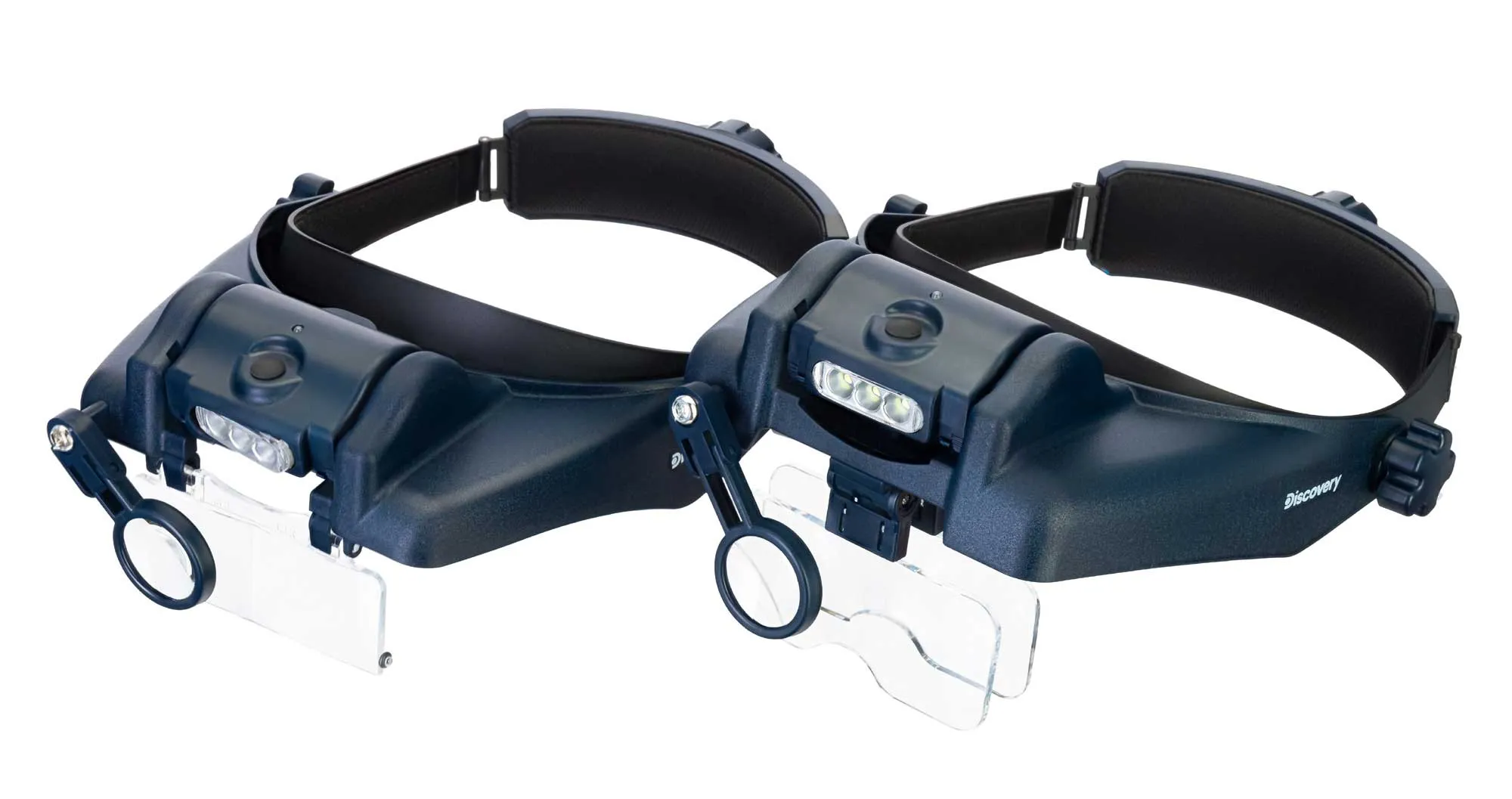 Лупа налобная с аккумулятором Discovery Crafts DHR 10 - фото 2