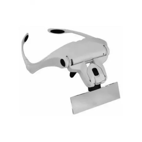 Лупа-очки Kromatech налобная бинокулярная 3,5x, с подсветкой (2 ...