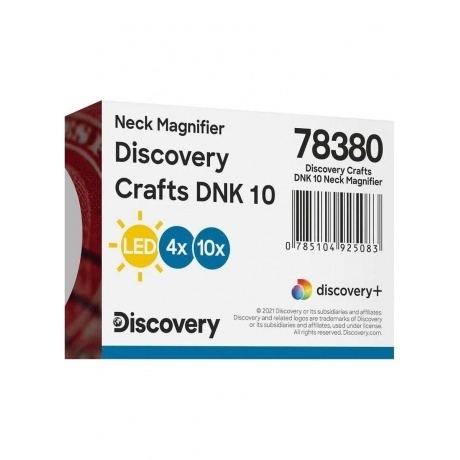 Лупа нашейная Levenhuk Discovery Crafts DNK 10 - фото 8