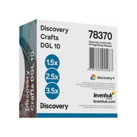 Лупа-очки Levenhuk Discovery Crafts DGL 10 - фото 11