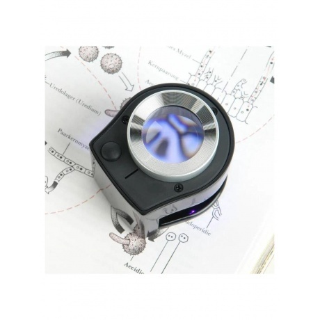 Лупа Veber MG30X26UV измерительная с подсветкой - фото 8