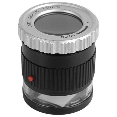 Лупа Veber MG30X30UV измерительная с подсветкой - фото 1