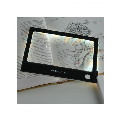 Лупа складная Veber MG1810 с подсветкой - фото 9