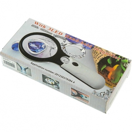 Лупа Veber 6902 (3х, 75мм, 20х, 22мм) - фото 3