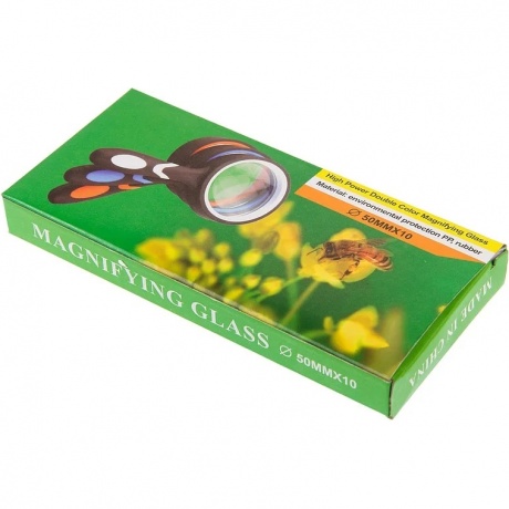 Лупа Veber с ручкой 50 (10х, 50мм) - фото 2