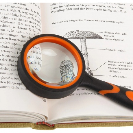 Лупа Veber с ручкой 50 (10х, 50мм) - фото 3