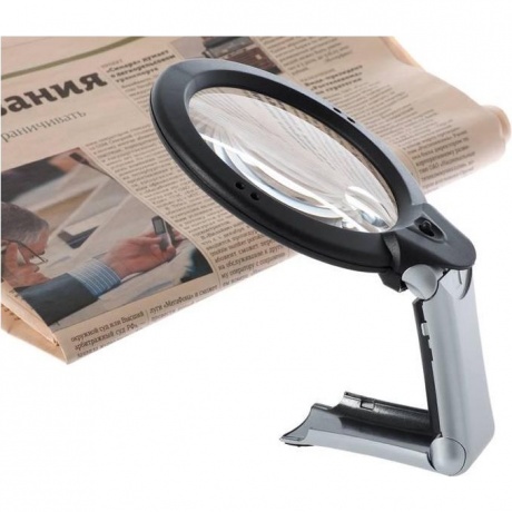 Лупа MG 1713-1 (настольная 2* ,4*) - фото 4