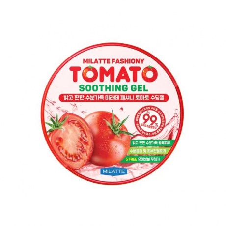 Гель для лица и тела многофункциональный Milatte Fashiony Tomato Soothing Gel 300 мл - фото 1