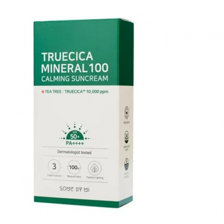 Крем солнцезащитный SOME BY MI Truecica Mineral 100 Calming Suncream SPF 50PA++++ 50 мл - фото 2