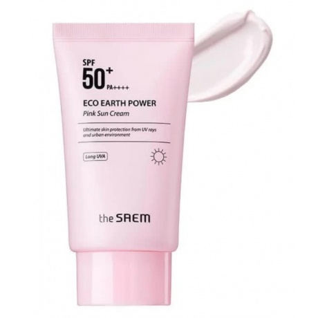 Крем солнцезащитный Eco Earth Pink Sun Cream - фото 3