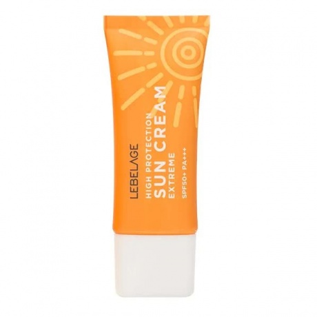 Ультразащитный крем от солнца с высоким фактором SPF50+PA+++, 30мл, LEBELAGE LEBELAGE High Protection Extreme Sun Cream (SPF50+PA+++), 30ml - фото 1