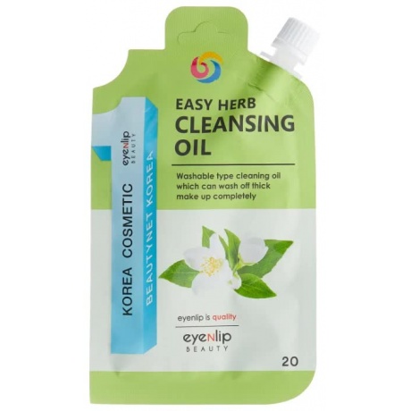 Масло гидрофильное Eyenlip Easy Herb Cleansing Oil 20гр - фото 1