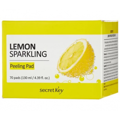 Пилинг-диски для лица с экстрактом лимона Lemon Sparkling Peeling Pad - фото 2