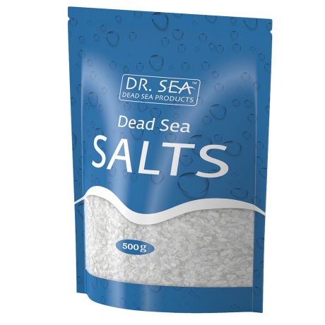 Dr. Sea Соль Мертвого Моря (пакет), 500 г - фото 1