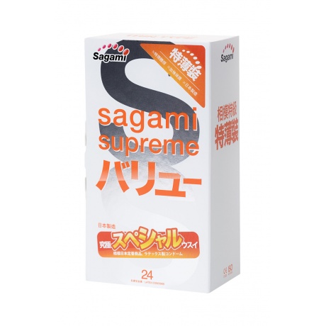 Презервативы латексные Sagami Xtreme №24, 19 см - фото 2