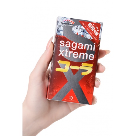 Презервативы латексные Sagami Xtreme Cola №10, 19 см - фото 7