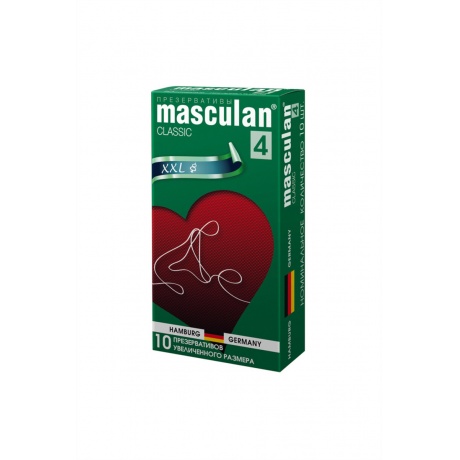 Презервативы Masculan Classic 4, 10шт. Увеличенного размера (XXL) ШТ - фото 2