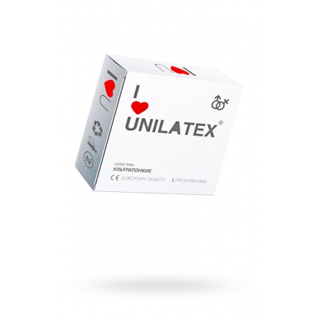 Презервативы Unilatex Natural Ultrathin №3 ультратонкие - фото 1