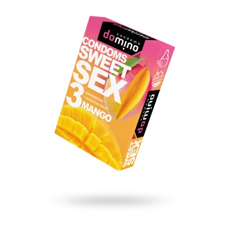 Презервативы Luxe DOMINO SWEETSEX, манго №3 - фото 1