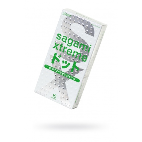 Презервативы латексные Sagami Xtreme Type-E №10 - фото 1