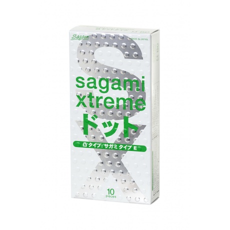 Презервативы латексные Sagami Xtreme Type-E №10 - фото 2