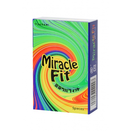 Презервативы латексные Sagami Miracle Fit №5 - фото 2
