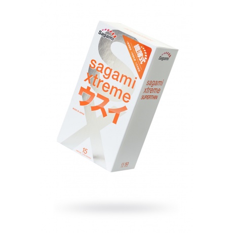 Презервативы латексные Sagami Xtreme 0.04mm №15 - фото 1