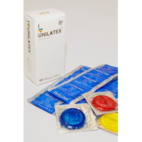 Презервативы Unilatex Multifrutis №12+3 ароматизированные ,цветные - фото 2