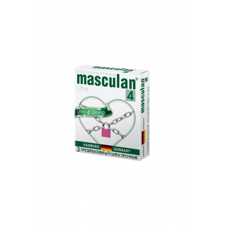 Презервативы Masculan Ultra 4, 3 шт. Ультра прочные ШТ - фото 2