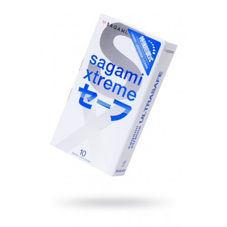 Презервативы латексные Sagami Xtreme Ultrasafe №10 - фото 1