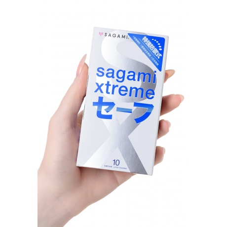 Презервативы латексные Sagami Xtreme Ultrasafe №10 - фото 7