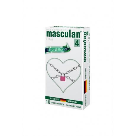 Презервативы Masculan Ultra 4,  10 шт.  Ультра прочные ШТ - фото 2